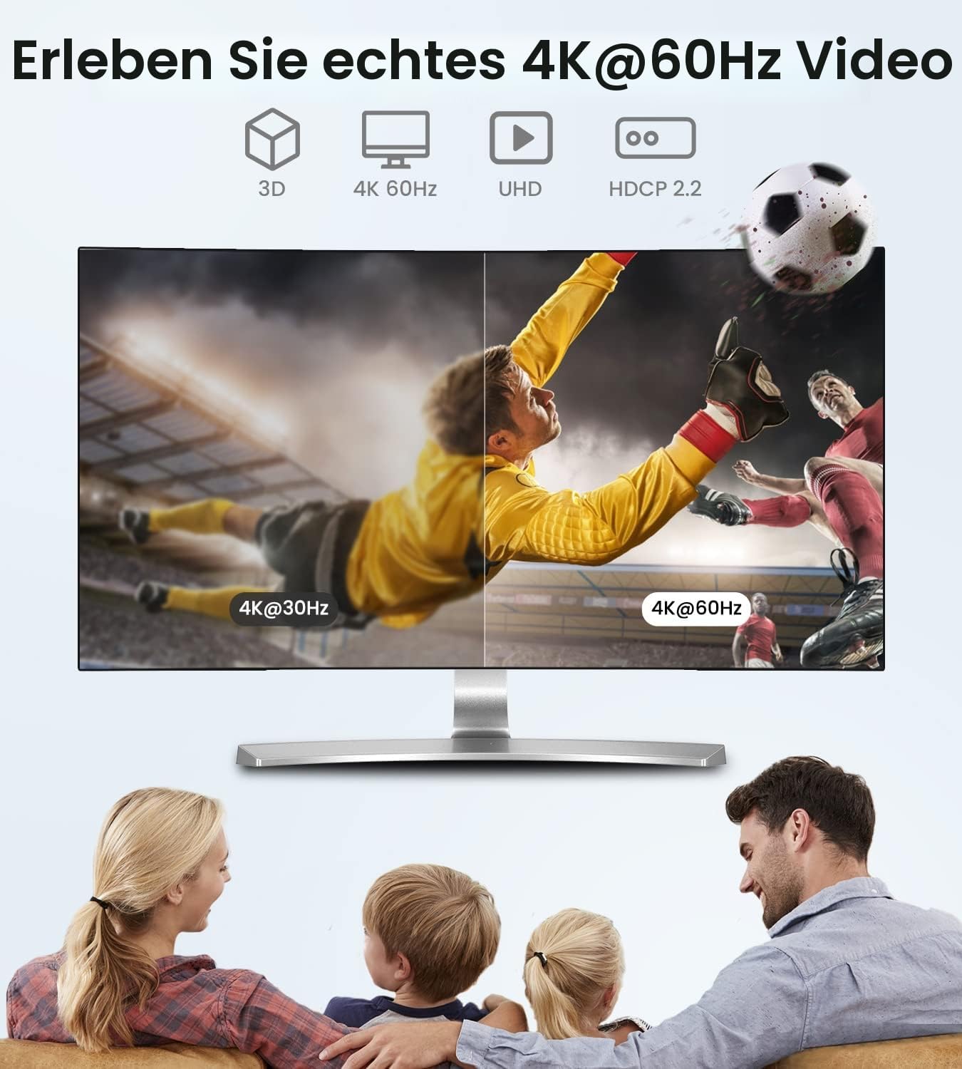 Thumbnail 3 de HDMI-Splitter und Switch 4K 60Hz Aluminium