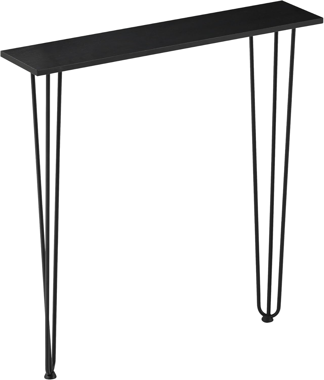 Thumbnail 6 de [en.casa] Étagère moderne à pieds épingle (82 x 80 x 18 cm) noire pour table d’appoint et rangement