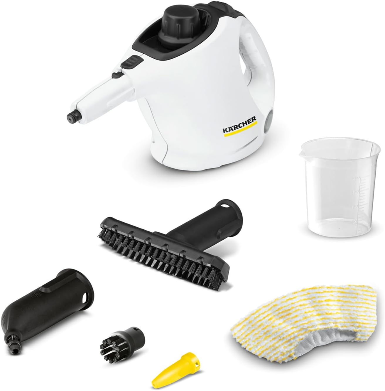 Detalle de Kärcher SC 1 pulitore a vapore: pronto in 3 minuti, 1200W e serbatoio da 200 ml
