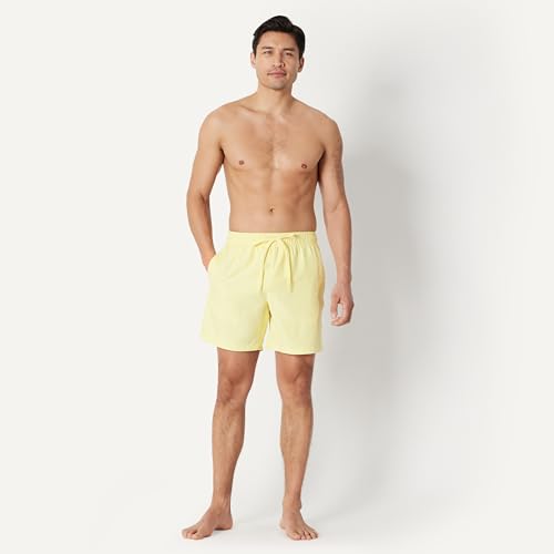 Detalle de Amazon Essentials Pantaloncini da Bagno con Fodera Interna in Rete: comfort daily e pratica funzionalità