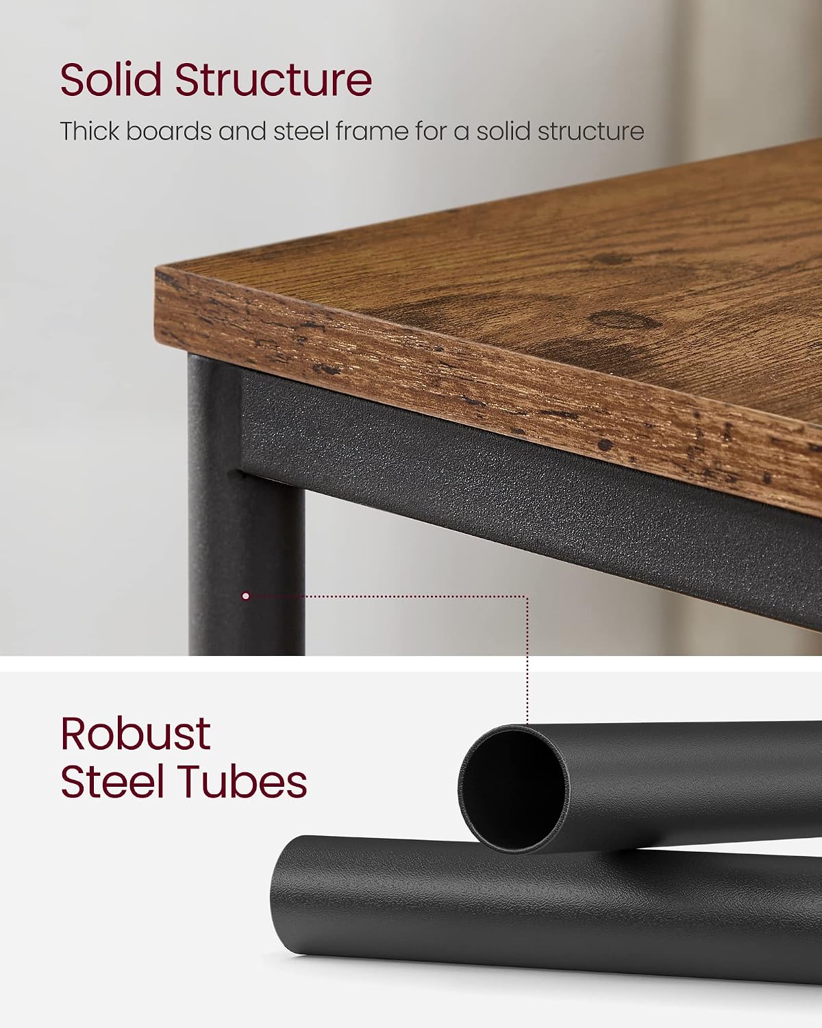 Detalle de VASAGLE Side Tables Set of 2