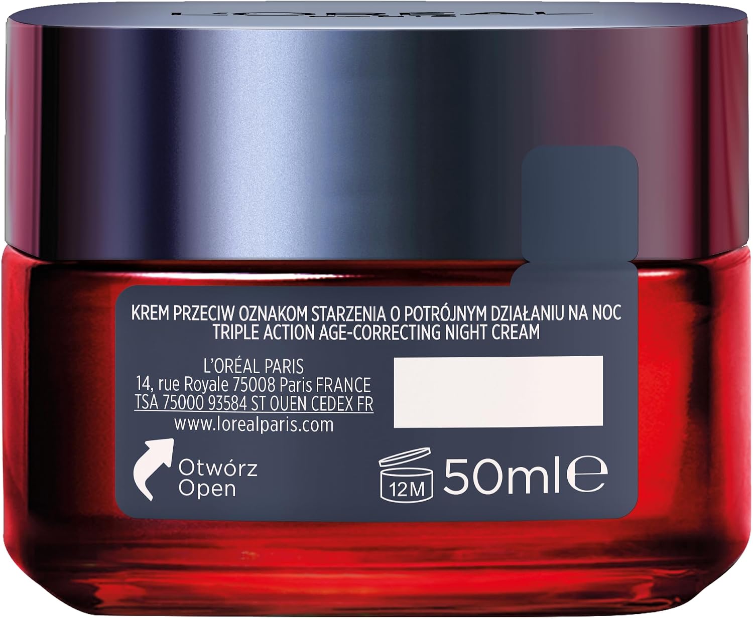 Detalle 2 de L’Oréal Paris Revitalift Laser X3 nachtcrème, 50 ml, geurloos