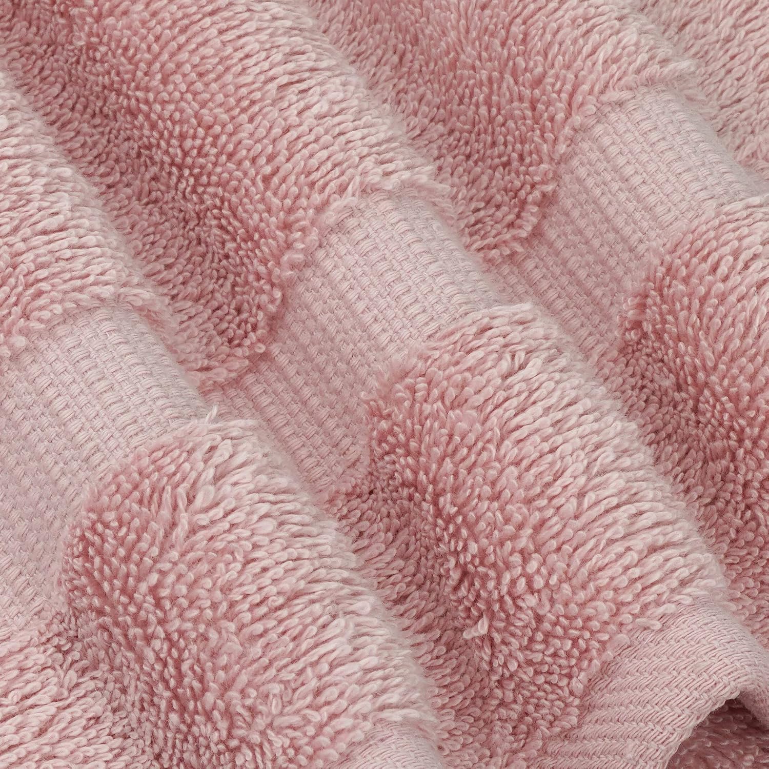 Detalle de Chakir Turkish Linens Turkish Towels — 100% Premium Cotton Washcloth Set (4 Pack, Pink)