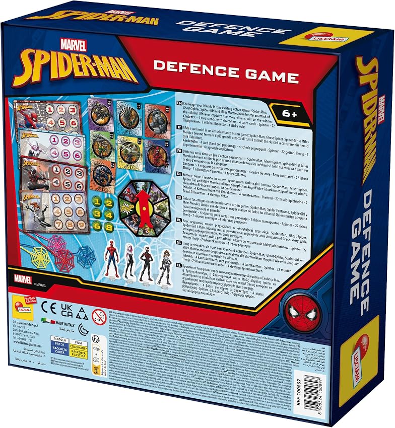 Thumbnail 5 de Lisciani Juego de Defensa Spider-Man — 2–4 jugadores 🧩