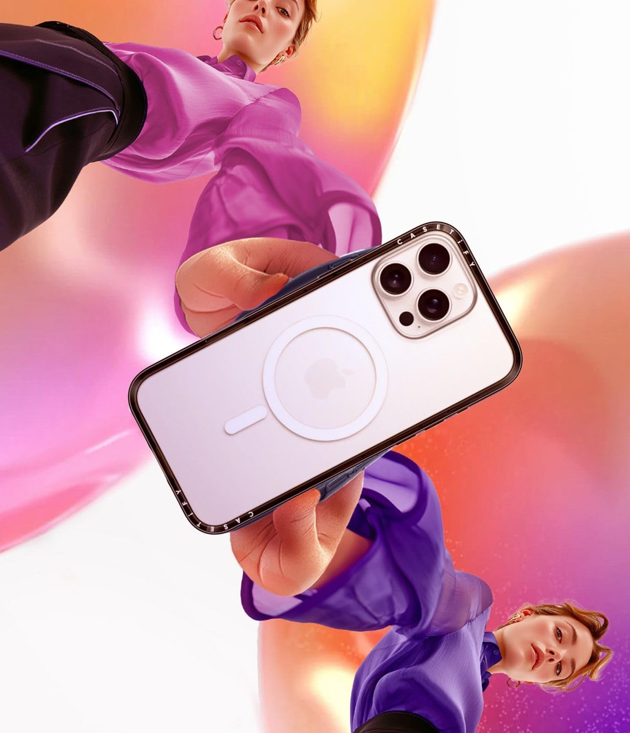 Detalle 2 de CASETiFY iPhone 16 Plus case 4 ft