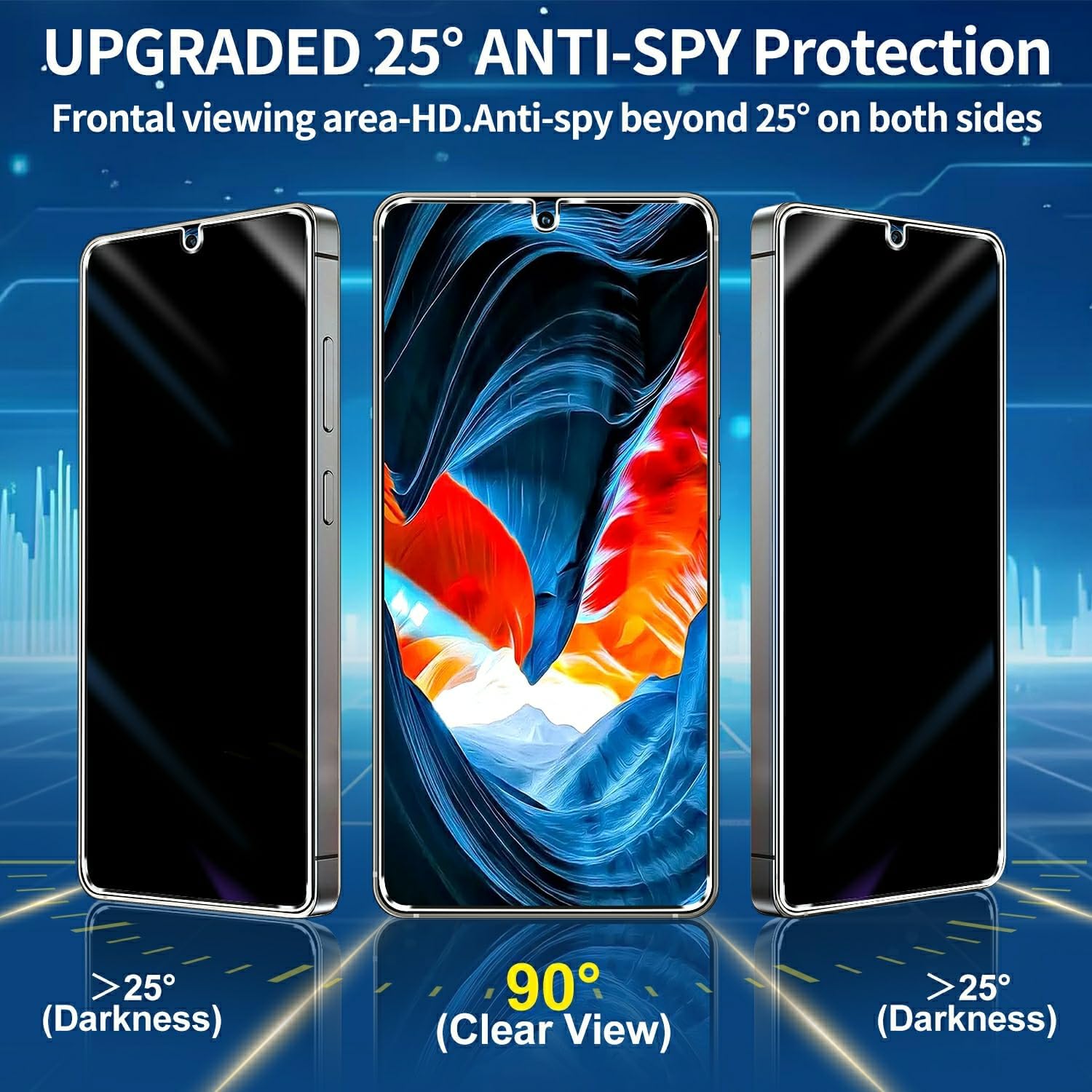 Thumbnail 3 de firtstnow Galaxy S25 Ultra privacy screen 6.9 in