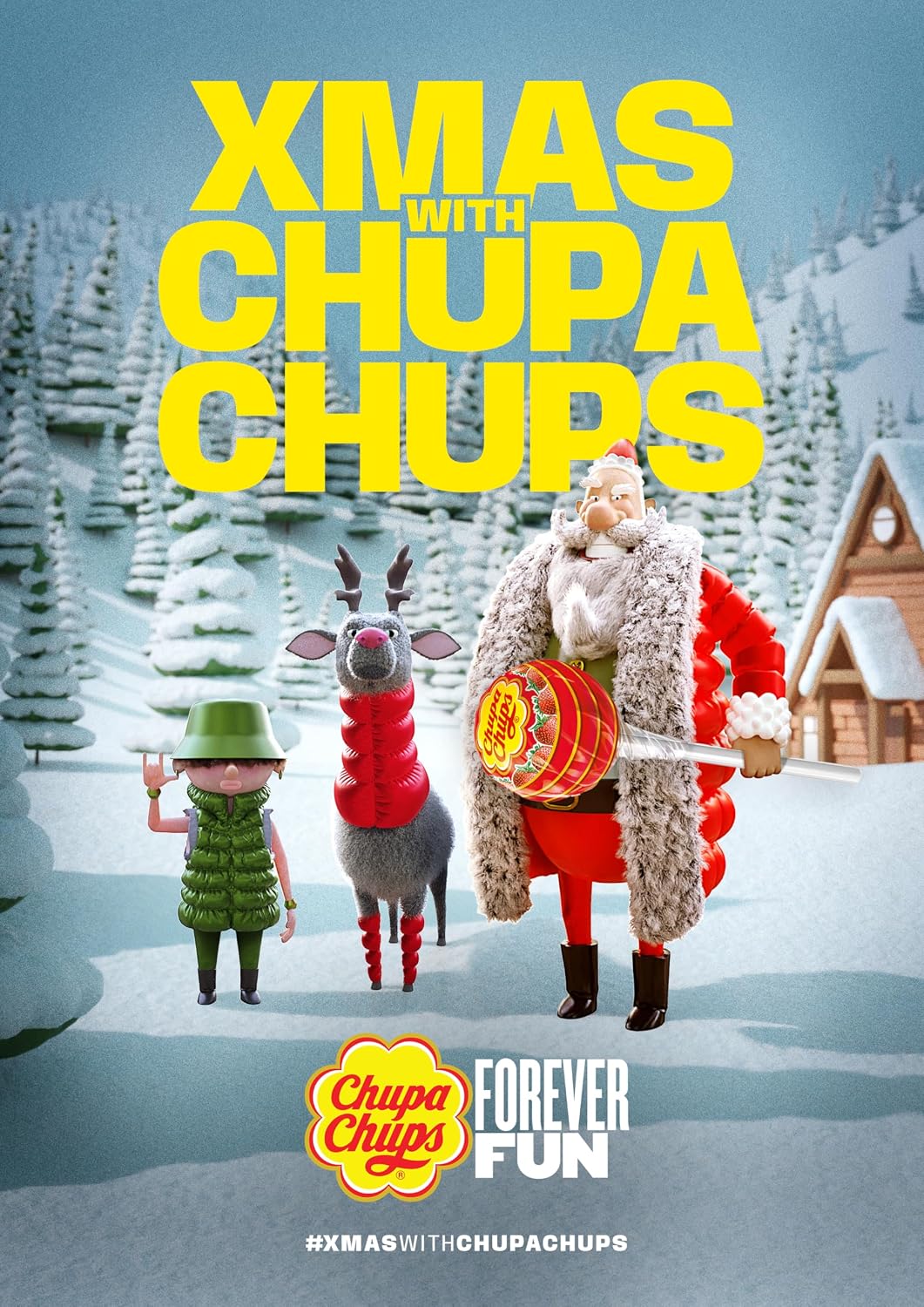 Detalle 2 de Chupa Chups 6045197 Classic Lollipops, 7 Flavors, Individually Wrapped, 1,000 Count