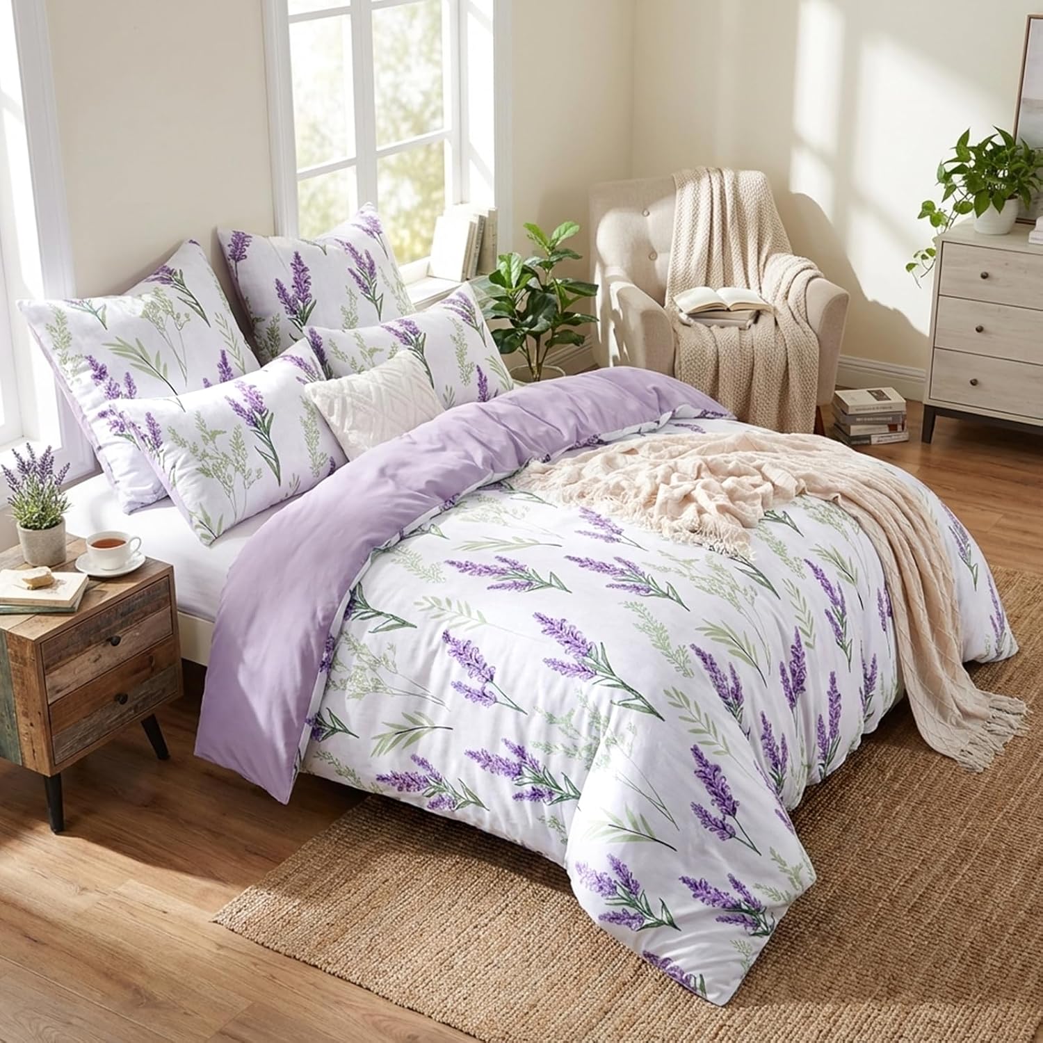 Thumbnail 5 de Tifschlaf Single Duvet Cover Set – Lavender Purple, 135x200cm