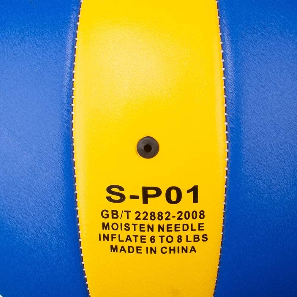 Detalle de Senston Volleyball mit Pumpe Größe 5 – wasserdichter Beach‑Ball für Anfänger