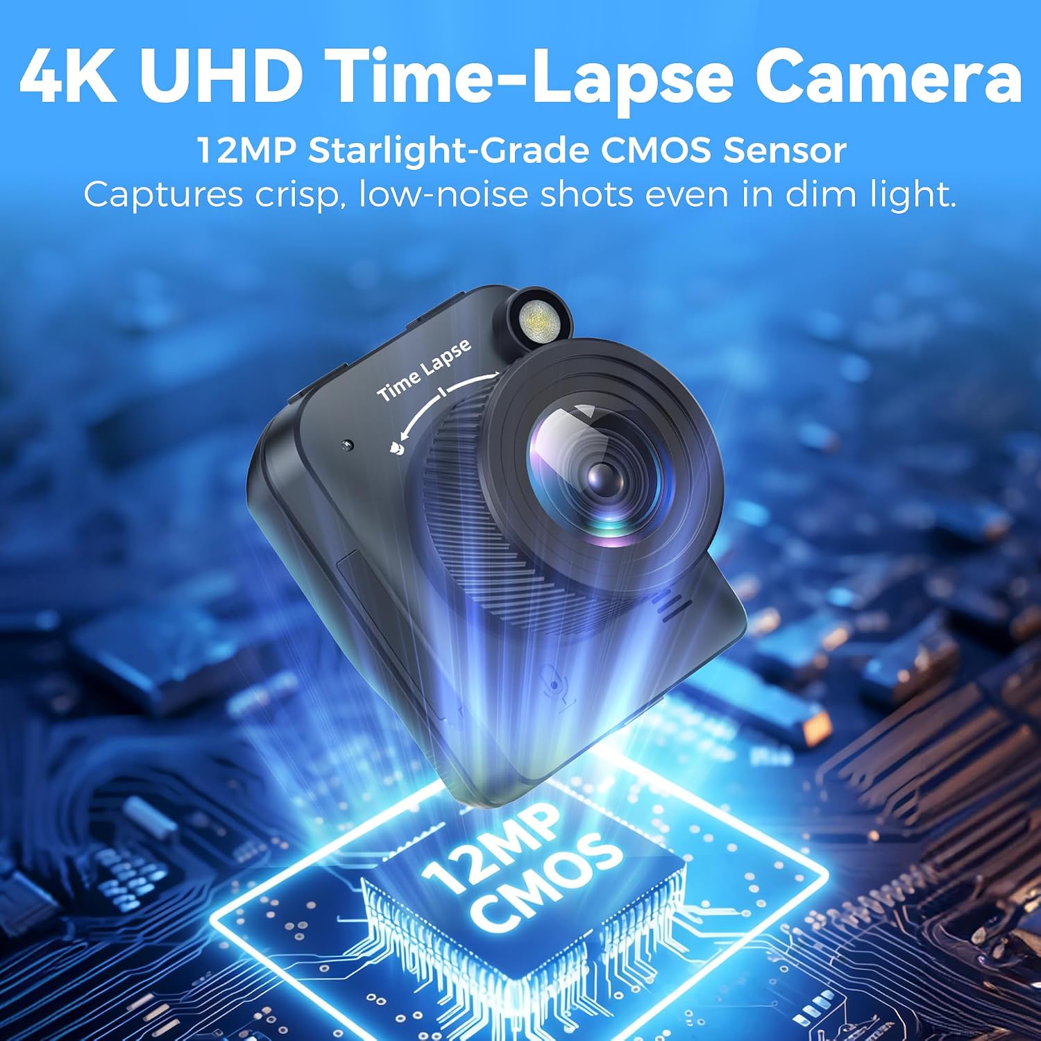 Detalle 2 de Dsoon Zeitraffer Kamera 4K, wasserdicht