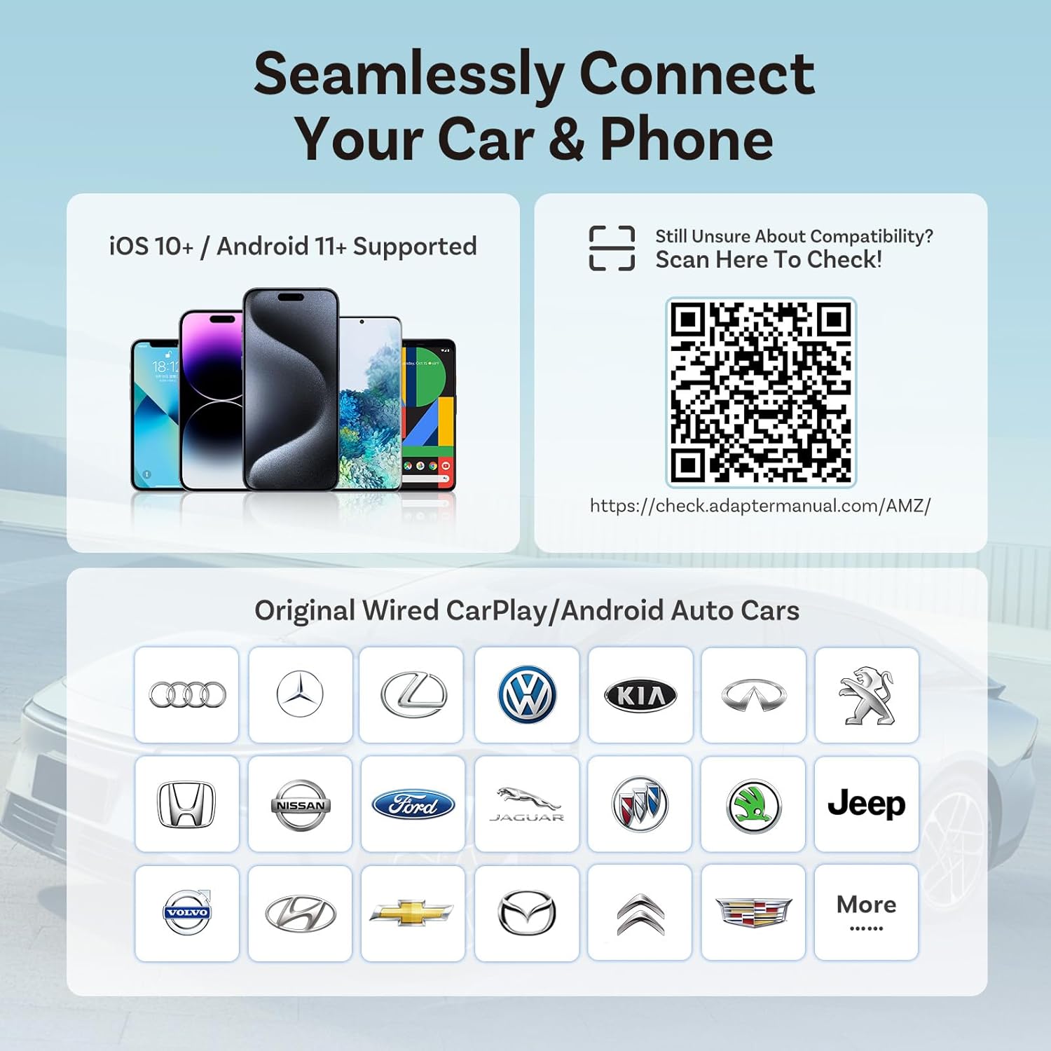 Thumbnail 6 de OTTOCAST Mini Cube 3.0 Wireless CarPlay Adapter
