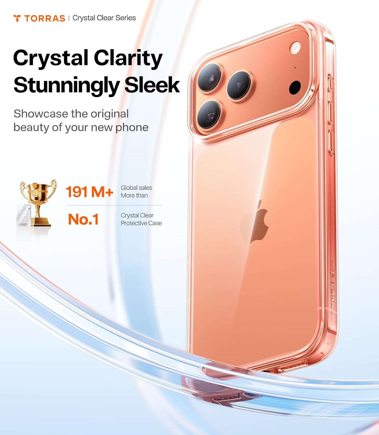 Thumbnail 1 de TORRAS iPhone 17 Pro Clear Case 0.04in
