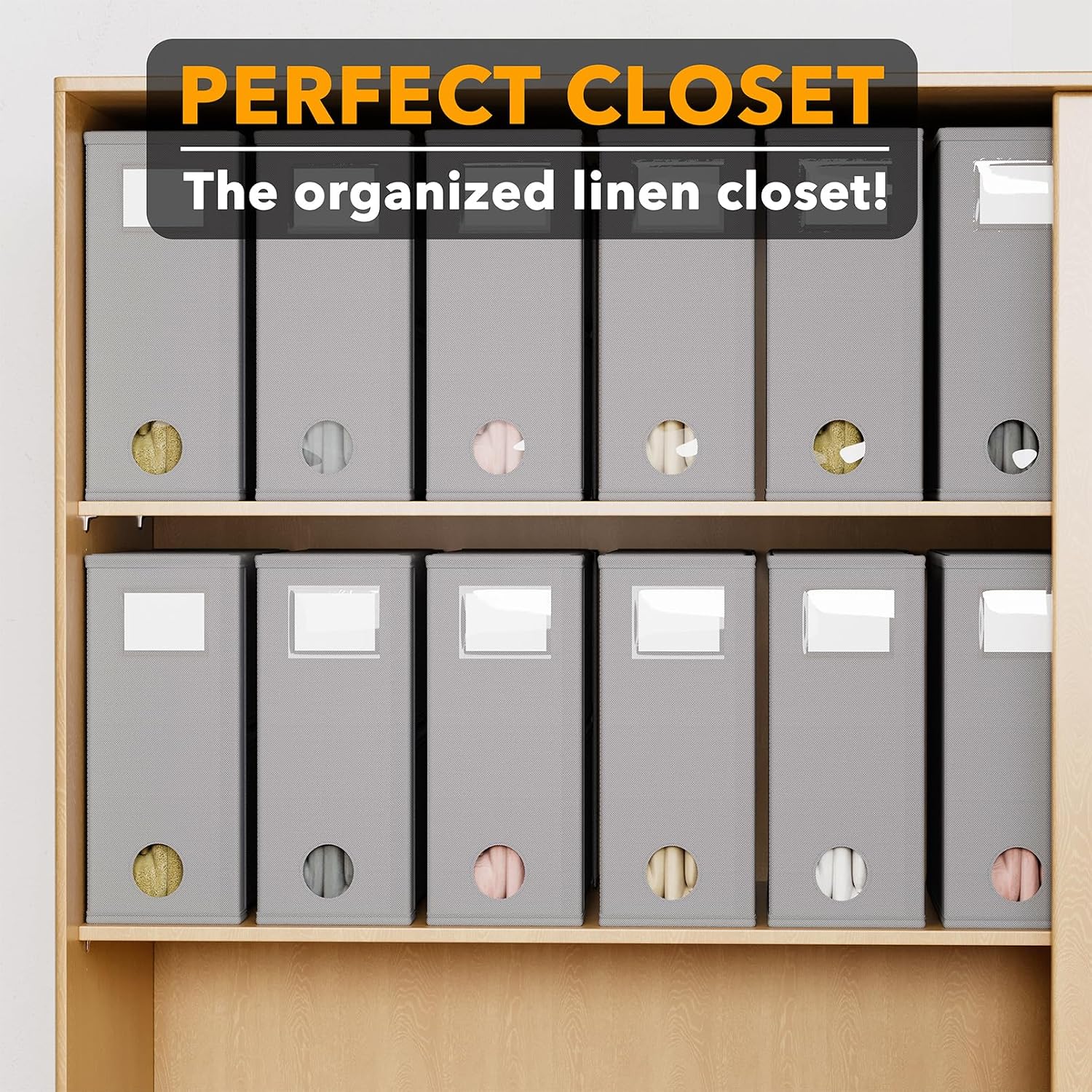 Thumbnail 4 de SpaceAid 12-Pack Bed Sheet Organizers