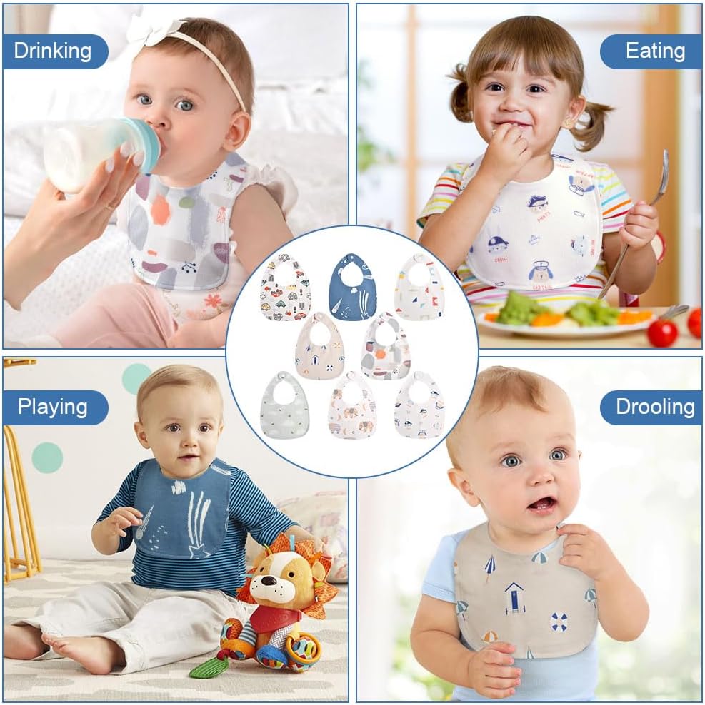 Thumbnail 6 de Vicloon Baby Lätzchen 8er Set