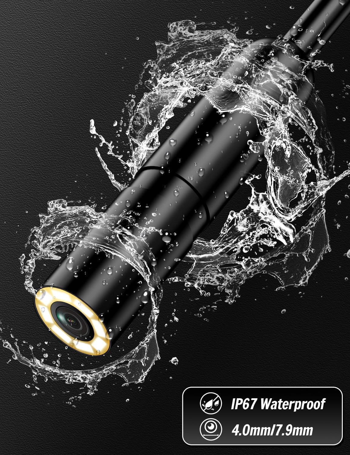 Detalle 2 de Ferdiiz 1920P HD Endoscope Camera 5m