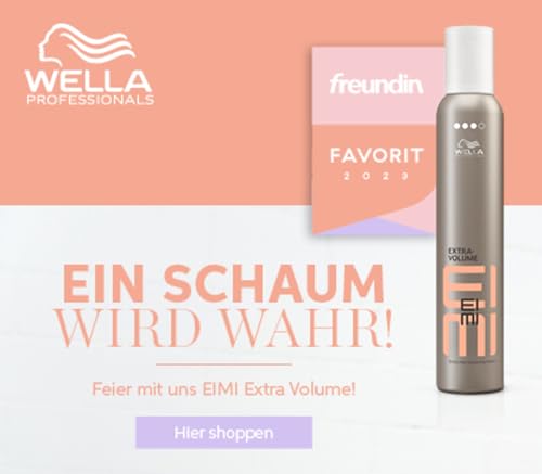 Detalle 2 de Wella EIMI Extra Volume Schaumfestiger (300 ml) – mehr Volumen, starker Halt