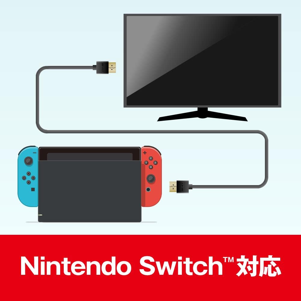 Thumbnail 6 de バッファロー BSHD3S15BK/N HDMIケーブル 1.5m スリム設計・ARC対応