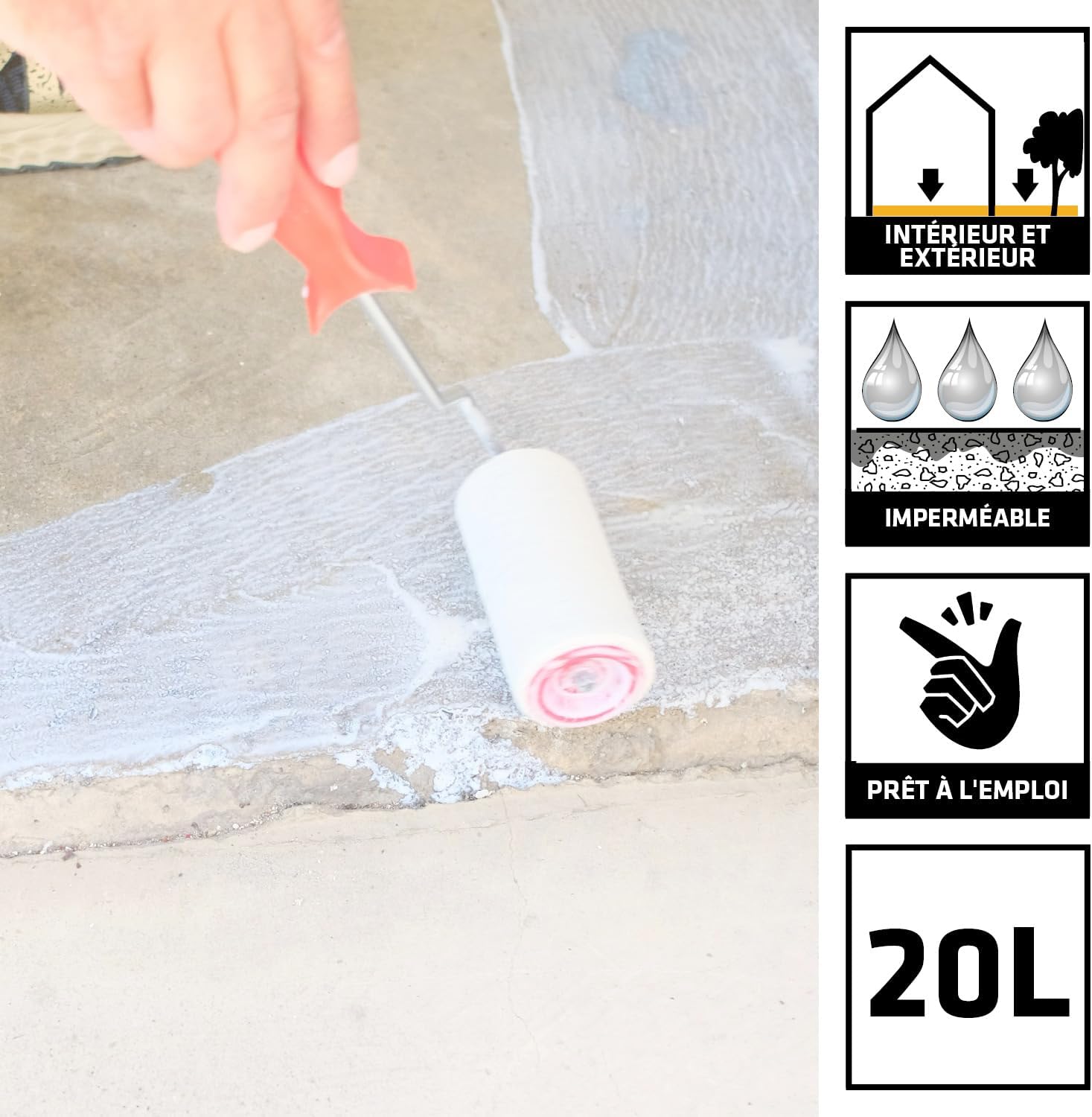 Thumbnail 2 de Sika Purigo Sol 20 L – Durcisseur et anti-poussière pour dallages béton, incolore