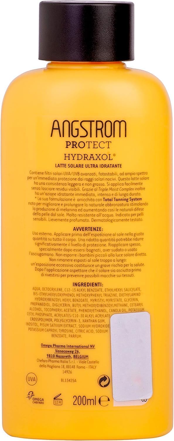 Detalle 2 de ANGSTROM Protect Latte Solare Corpo SPF 30: latte solare idratante per pelli sensibili, 200 ml