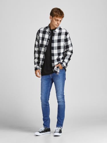 Detalle de JACK & JONES JJOriginal CB 815, jeans slim fit blu stonewash 30/32