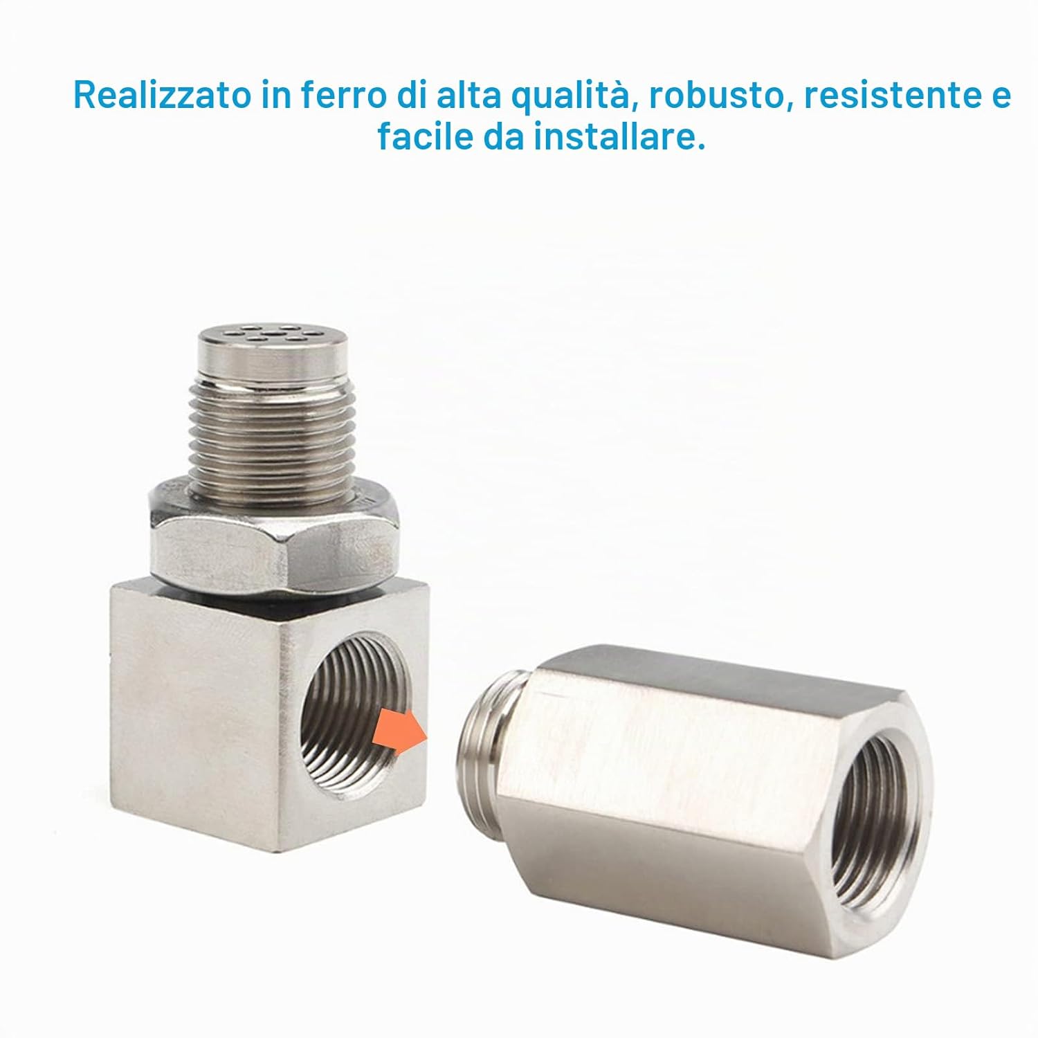 Detalle de Extender Sensore O2 e Adattatore Sonda Lambda M18x1,5mm per Sistema di Scarico
