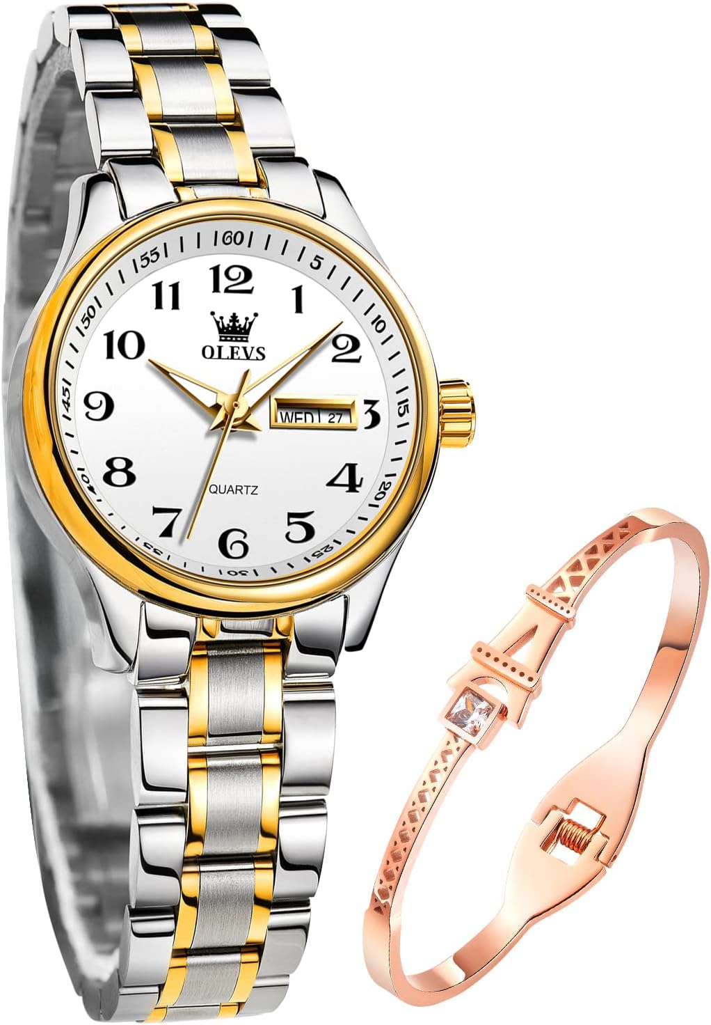 Thumbnail 4 de OLEVS Montre Femme Facile à lire 30m