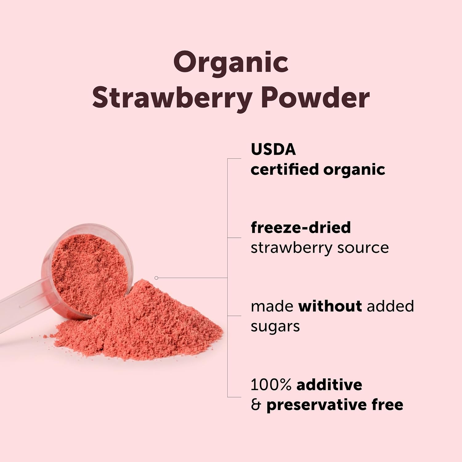 Thumbnail 2 de Micro Ingredients Strawberry Powder 8 oz