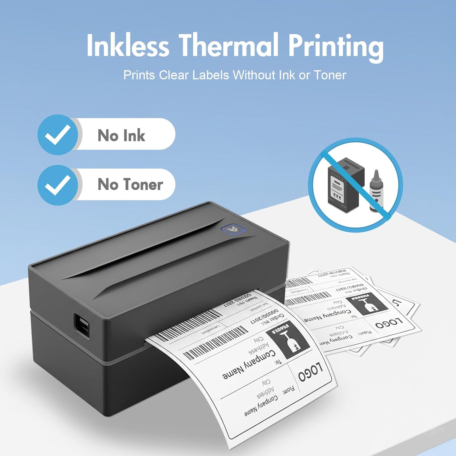 Thumbnail 4 de Bluetooth Thermal Label Printer 4x6