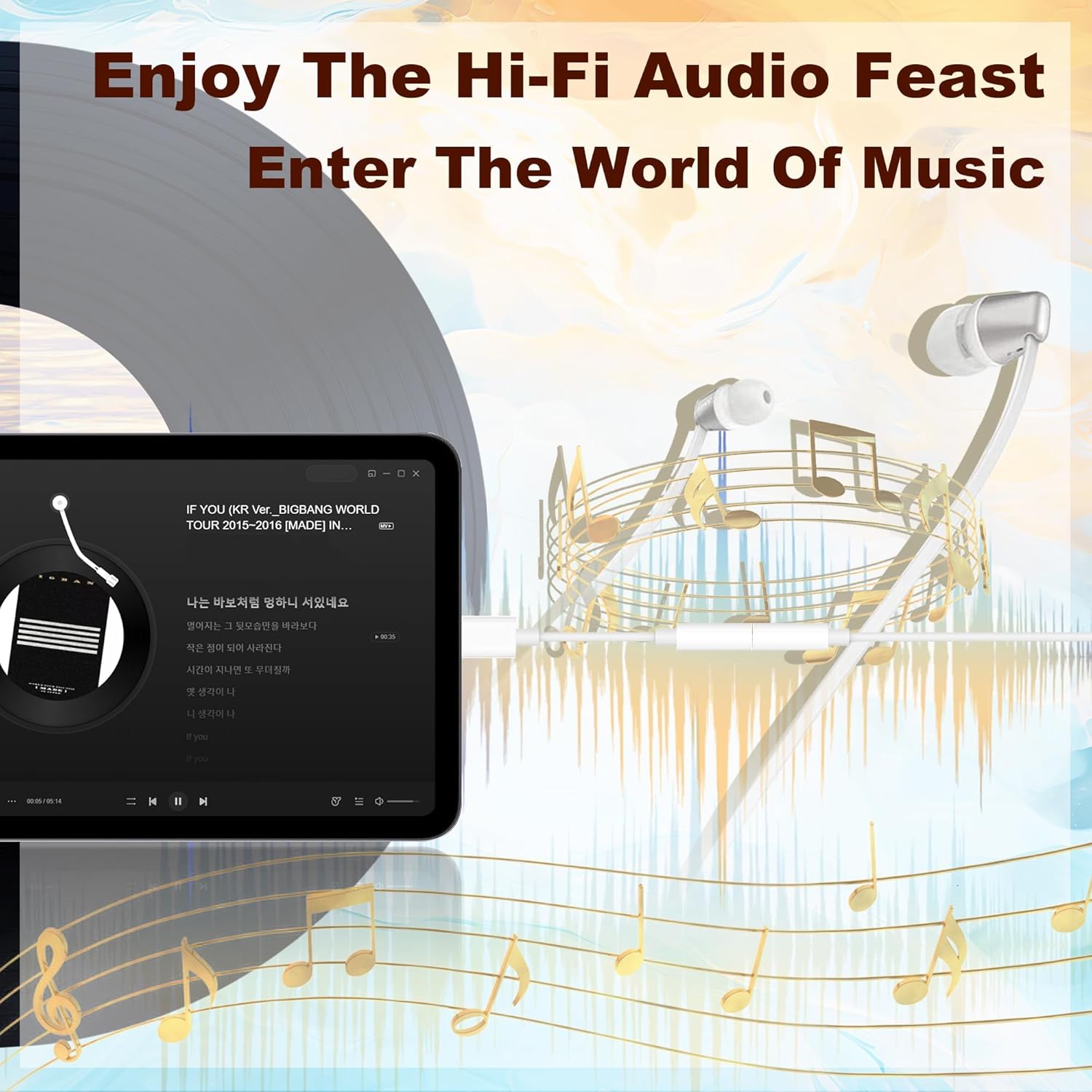 Thumbnail 2 de USB-C to 3.5mm Headphone Jack Adapter (Female) – 2 Pack Type C to Aux Dongle for iPhone and more