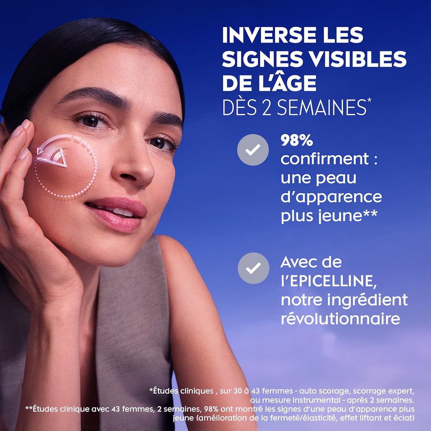 Thumbnail 1 de NIVEA Sérum Épigénétique Visage Anti-Âge Intense avec technologie Age Clock, Acide Hyaluronique et Epicelline – 30 ml