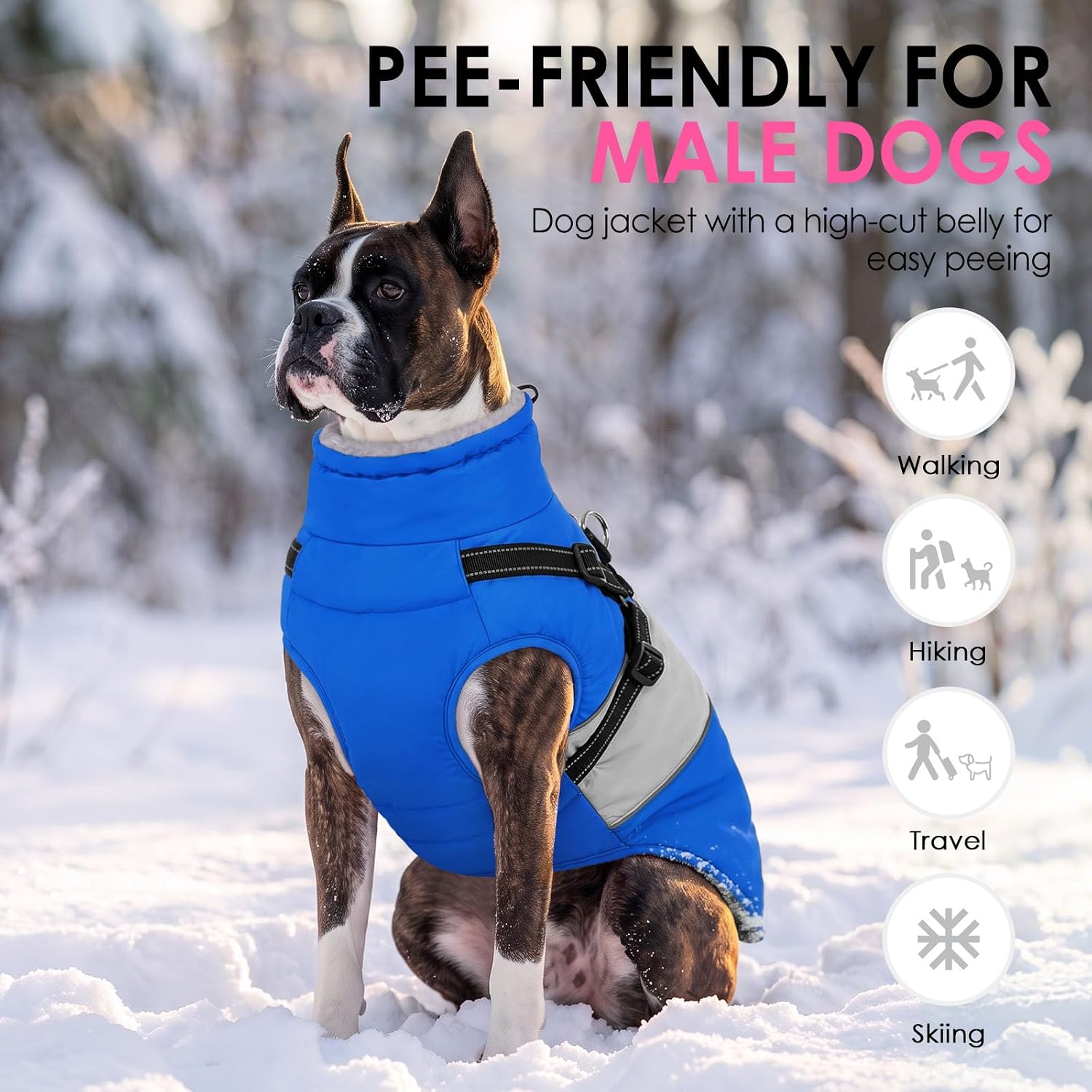 Thumbnail 6 de AOFITEE Dog Coat, size M