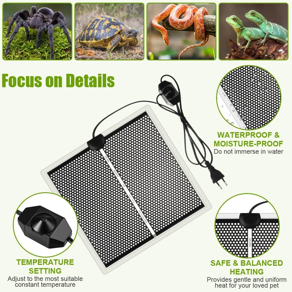 Thumbnail 5 de Adiwo Manta Térmica Reptiles 14W