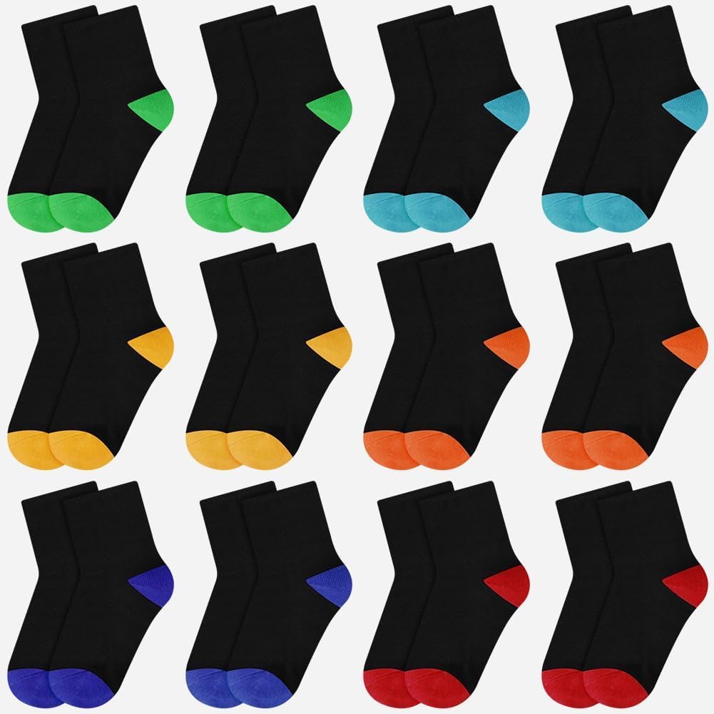 Detalle de HAGOT 12 Paires Chaussettes de sport pour Enfants