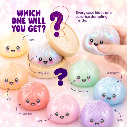 Detalle de Glitter Dumpling Squishy Mystery Box by Dan&Darci