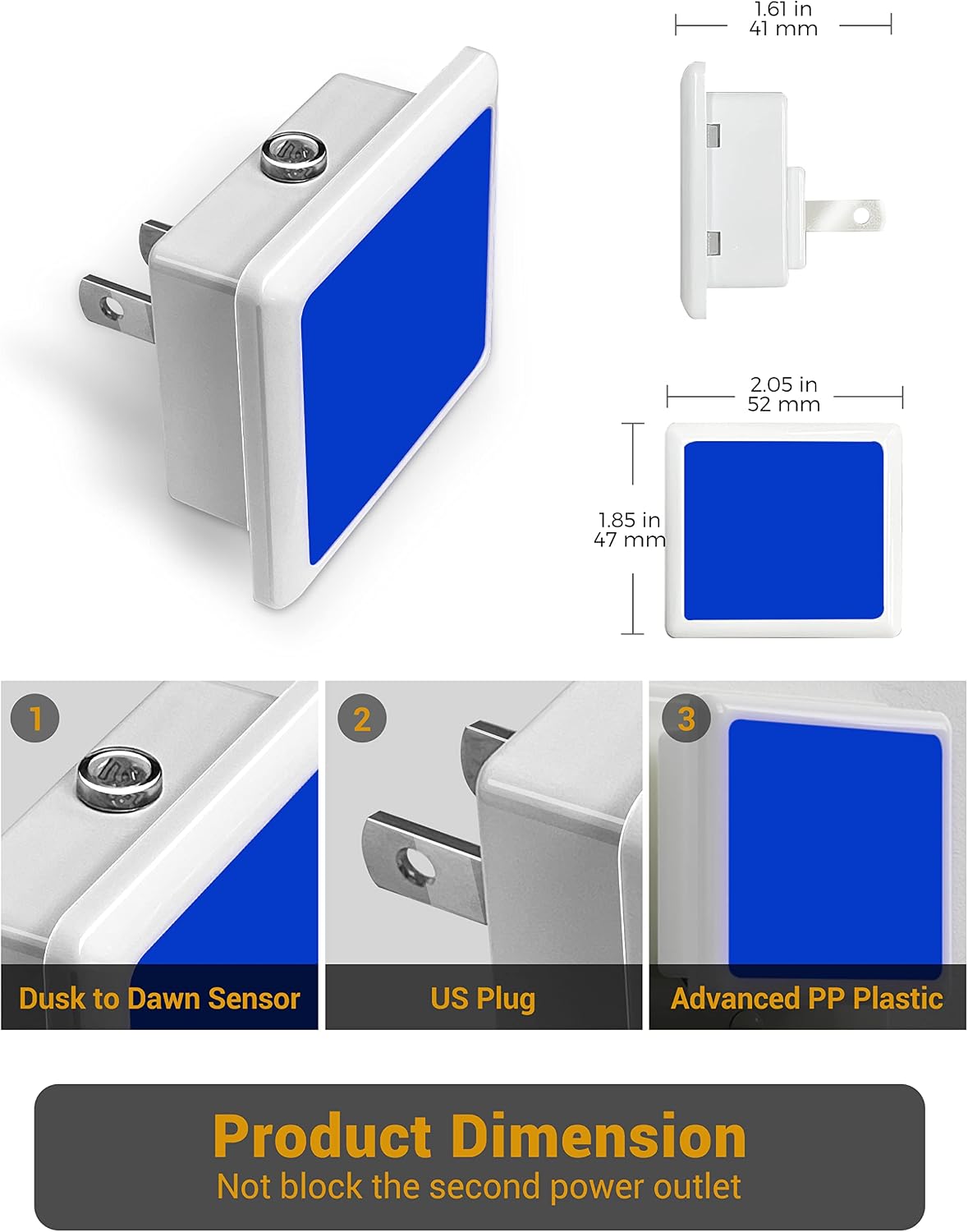 Thumbnail 6 de JandCase LED Night Light, 2-Pack