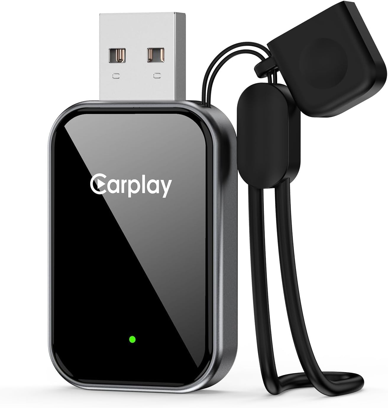 Detalle de Adaptateur CarPlay sans Fil pour Apple iPhone – 2025 (Plug & Play, WiFi 6 / Bluetooth 5.3)