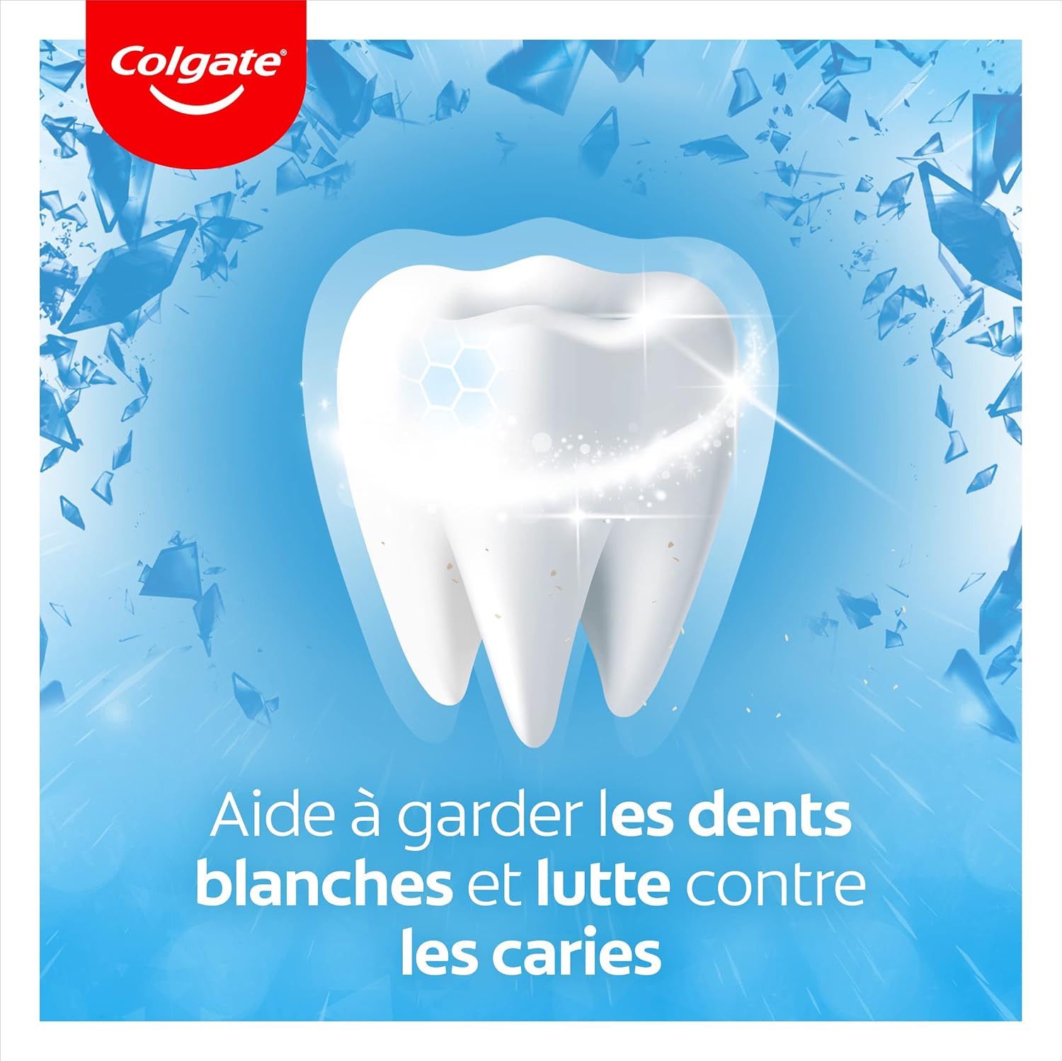 Detalle 1 de COLGATE Max Fresh Cristaux Fraîcheur – Lot de 6 tubes de 75 ml