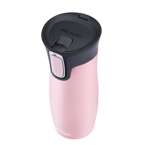 Detalle 2 de Contigo West Loop Autoseal vaso térmico 470 ml rosa