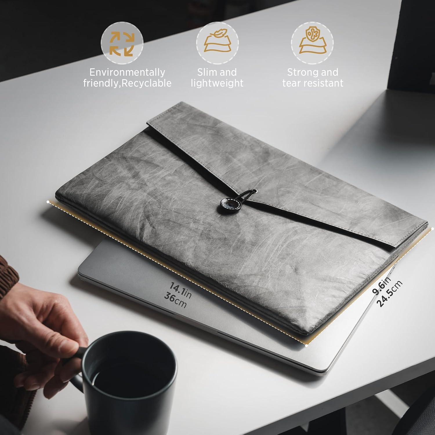 Detalle de VULKIT Document Envelope, A4/Letter Size
