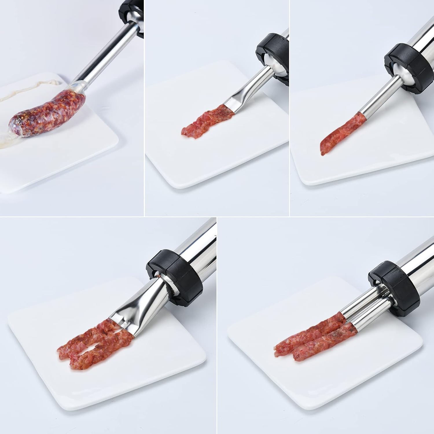 Thumbnail 4 de WILDDIGIT Professional Beef Jerky Gun Kits: Stainless Steel Jerky Cannon with 5 Nozzles