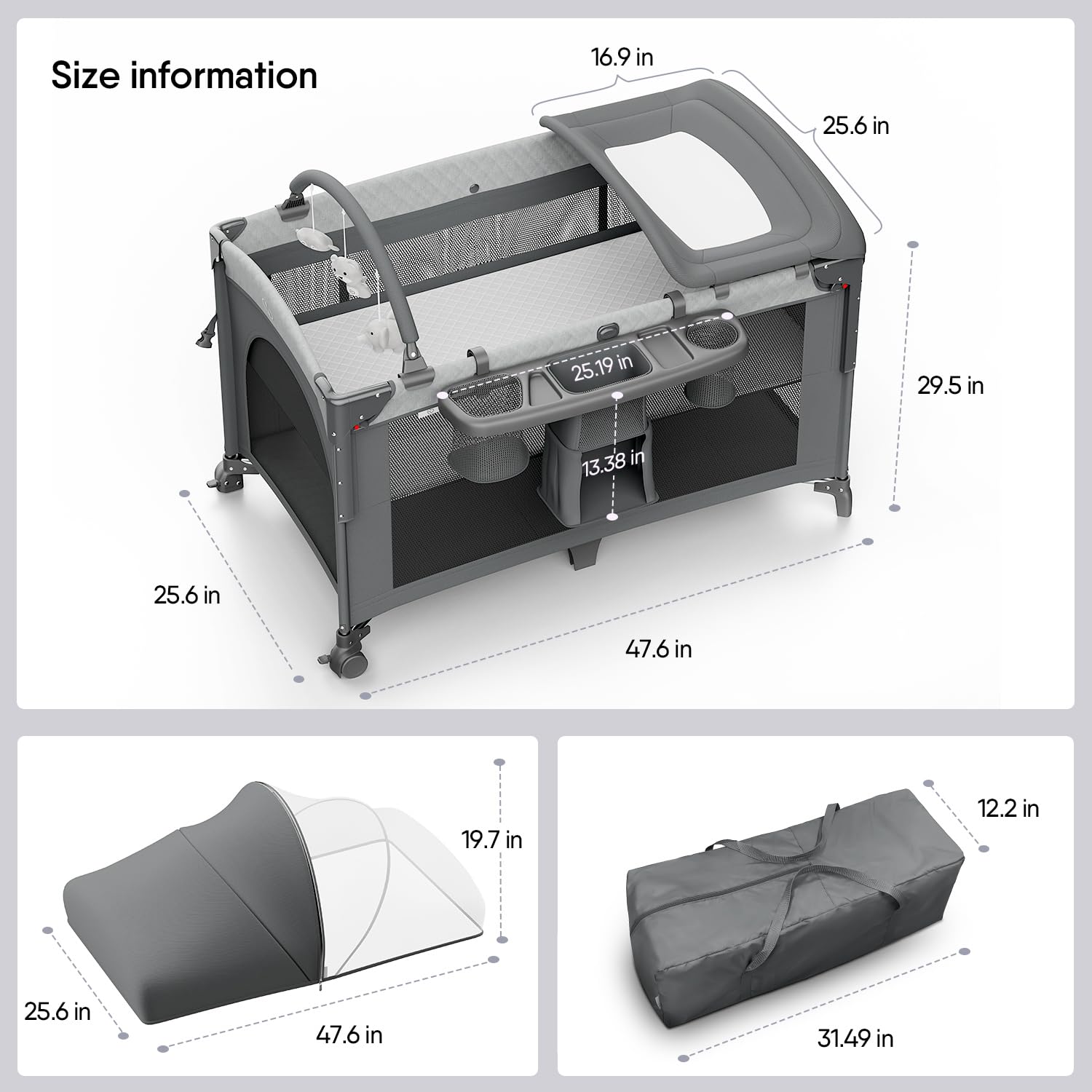 Thumbnail 4 de Obee Odee 4-in-1 Bassinet
