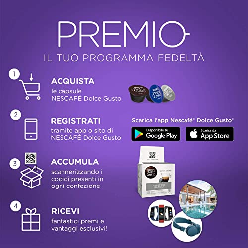 Thumbnail 10 de NESCAFÉ DOLCE GUSTO Espresso Ardenza Caffè – 96 Capsule compatibili per Dolce Gusto