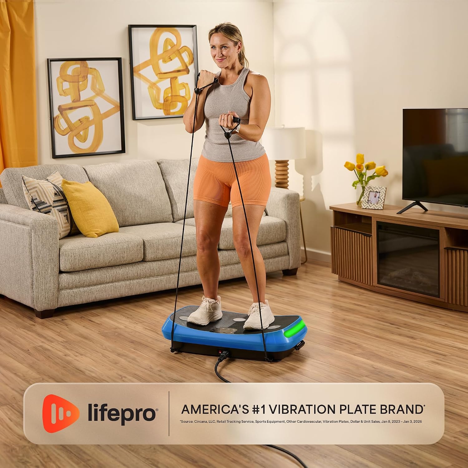 Detalle de LifePro vibration plate Rumblex4D