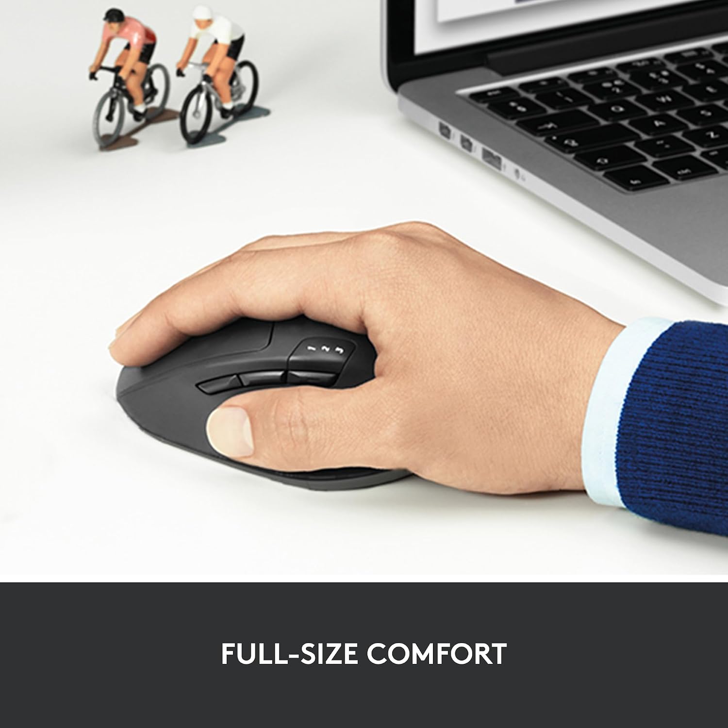 Thumbnail 6 de Logitech M720 Triathalon Full Size Multi-Device Wireless Mouse