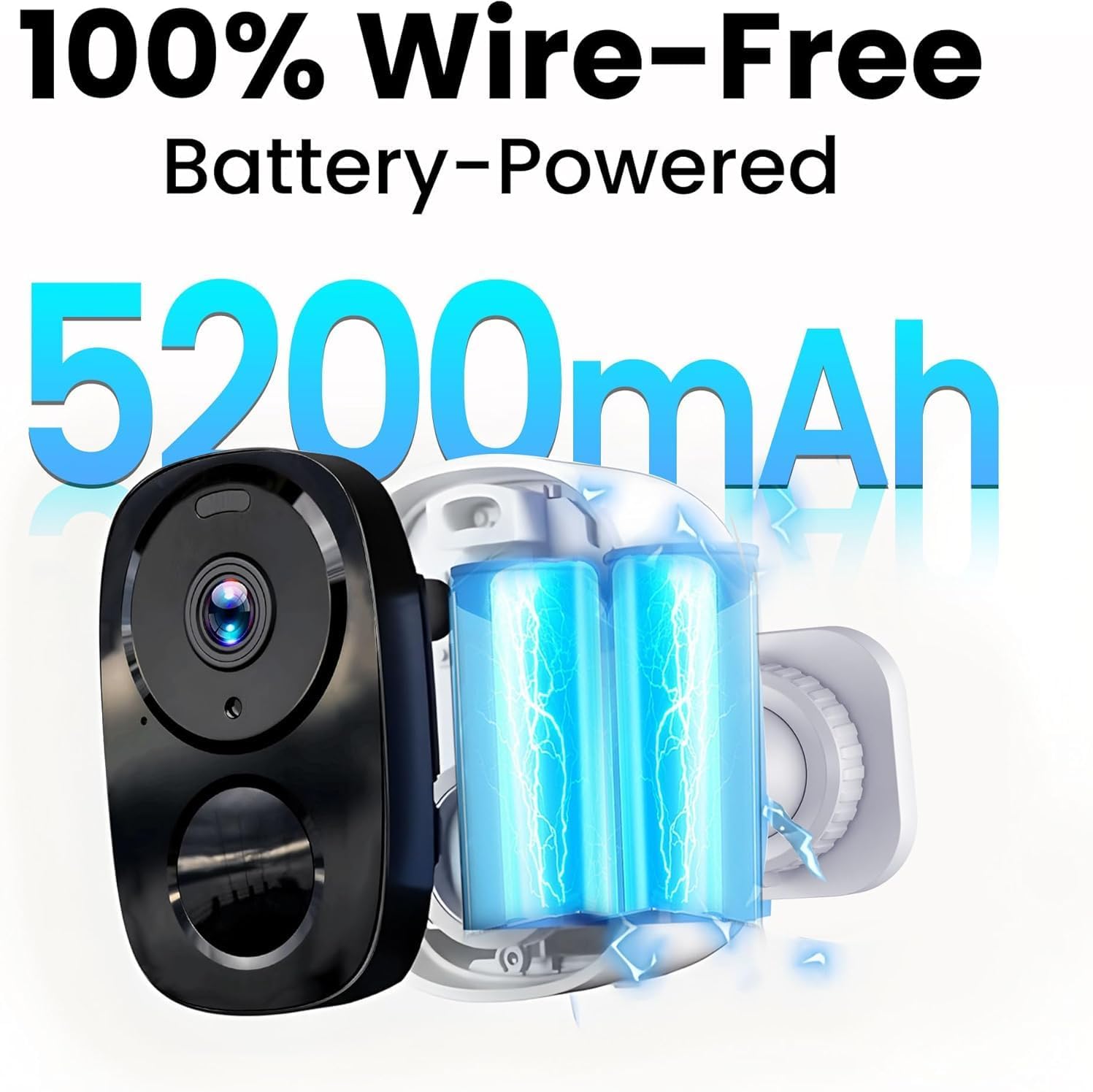 Thumbnail 2 de Funstorm 2K 3MP Outdoor Wireless Security Camera