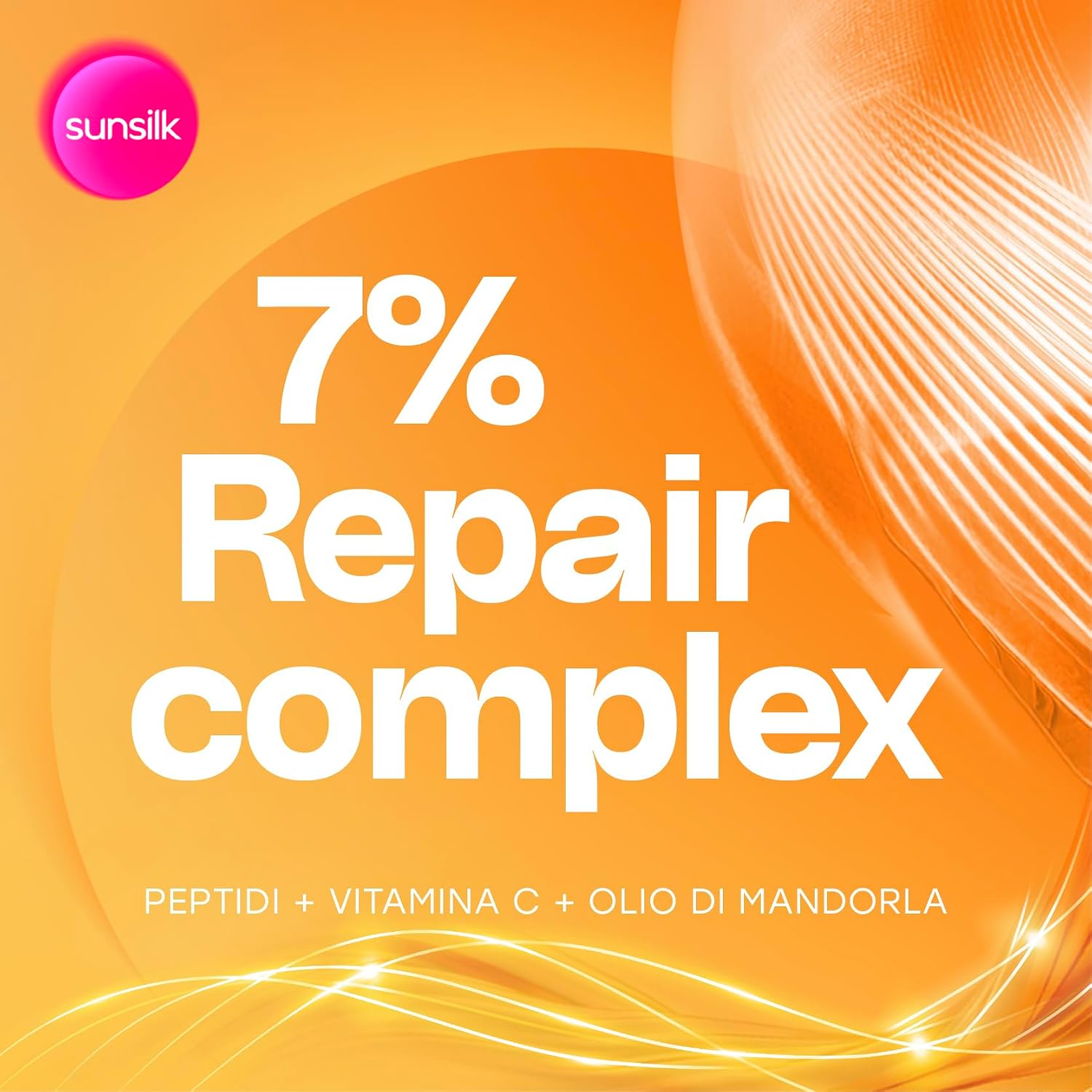 Detalle de Sunsilk Balsamo Riparazione Istantanea: formula 7% Repair Complex per capelli danneggiati