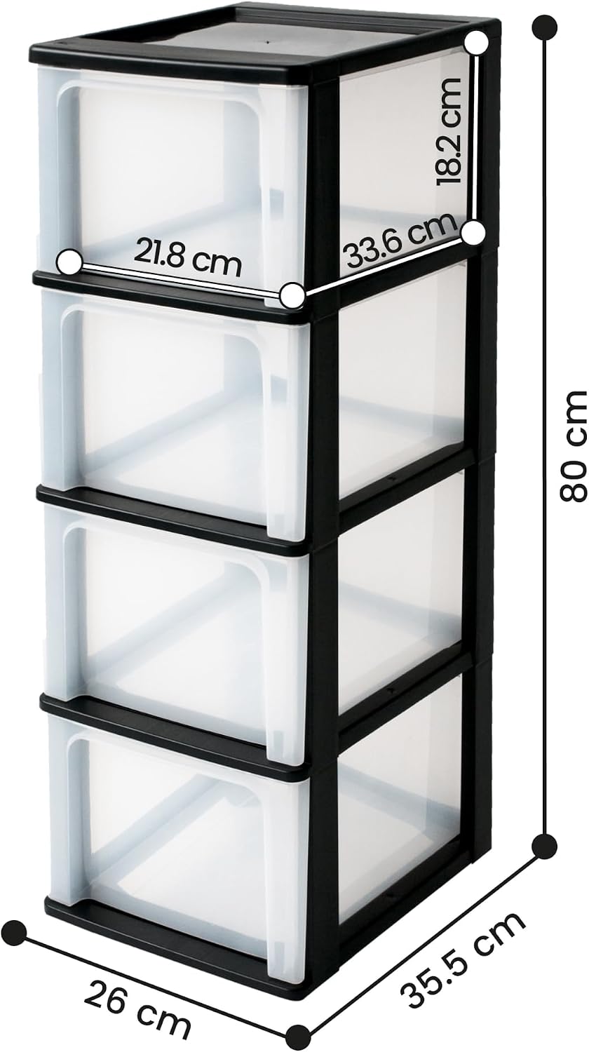 Thumbnail 2 de Iris Ohyama OCH-2400 cassettiera 4 cassetti 13 L
