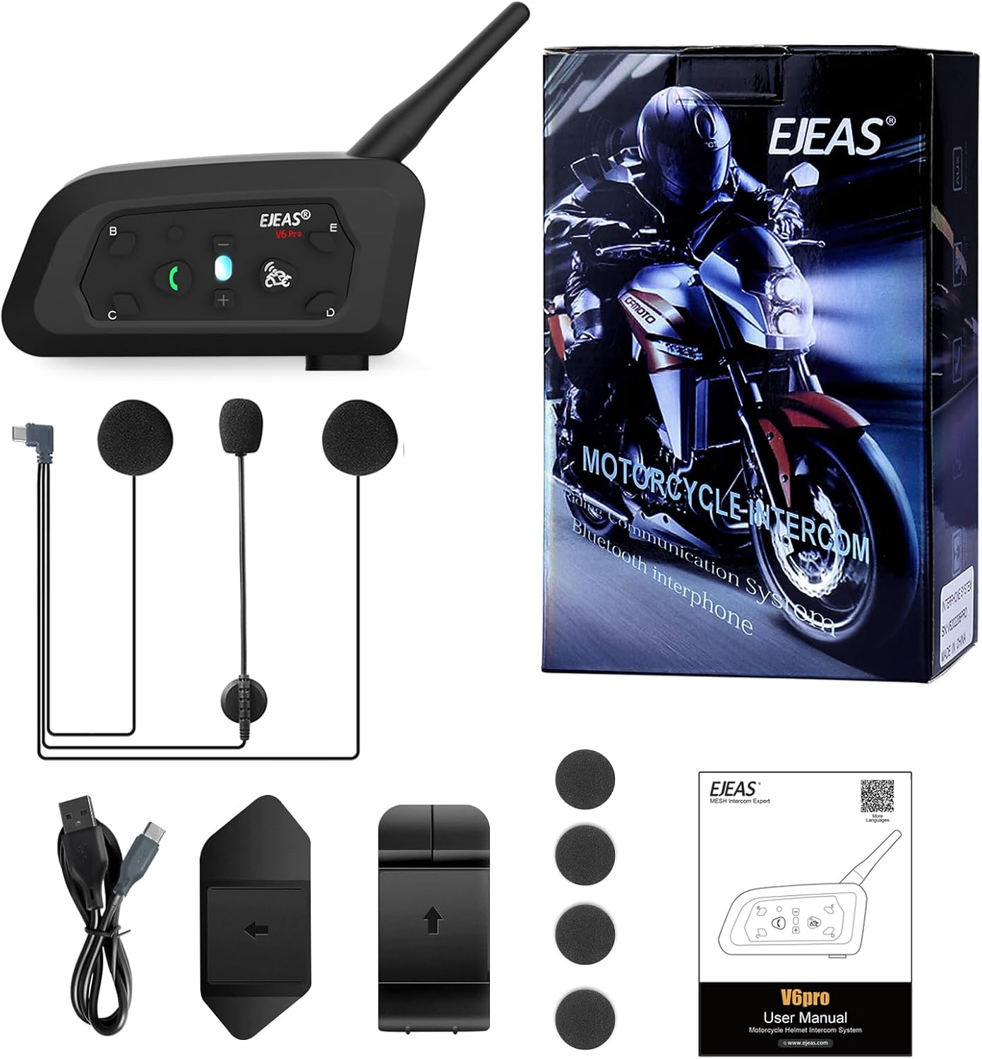 Thumbnail 6 de VNETPHONE V6 Interfono Moto 1200 m