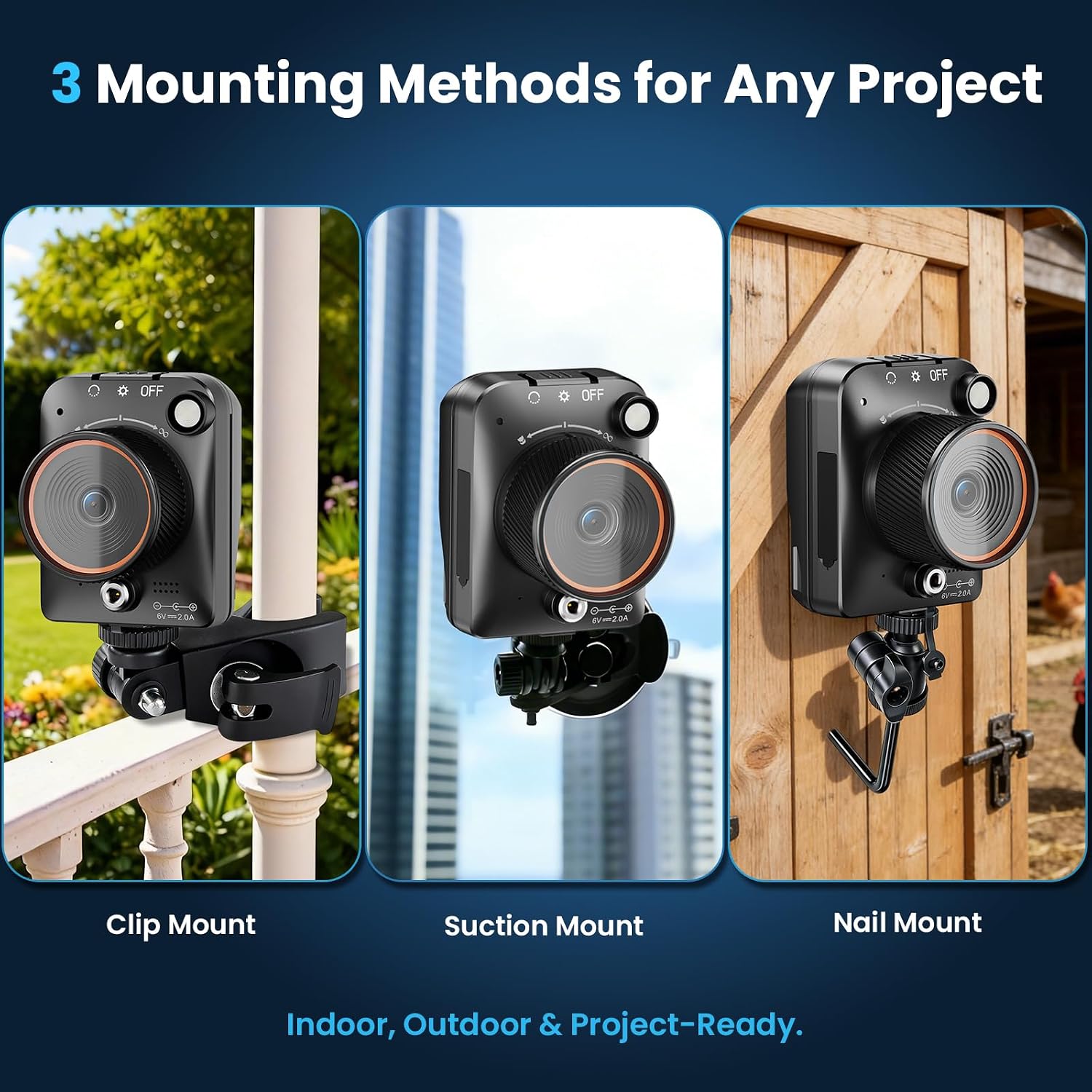 Thumbnail 6 de Outdoor Time Lapse Camera with Weatherproof Case (48MP / 1296P)
