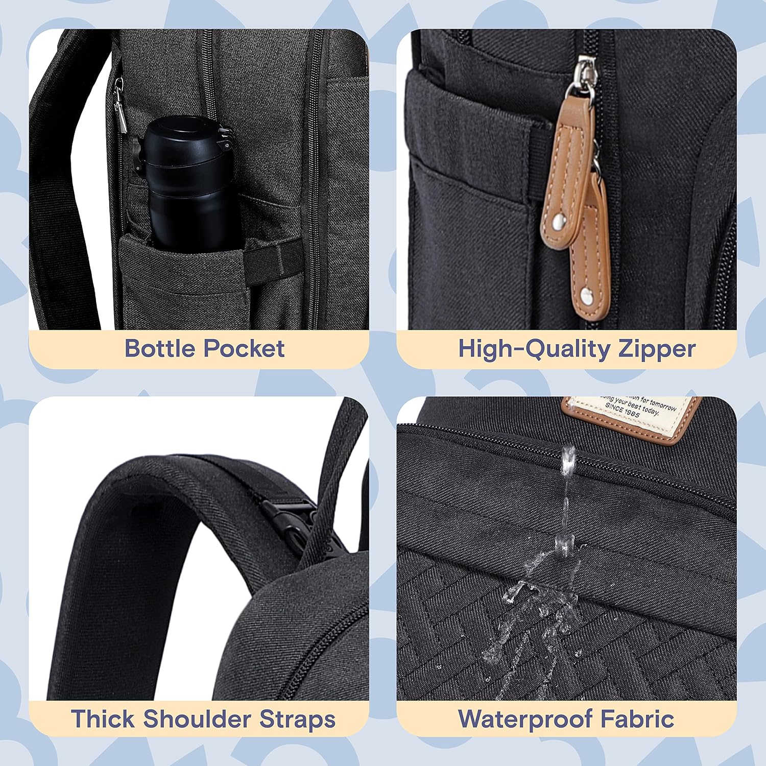 Thumbnail 5 de RUVALINO Baby Changing Bag Backpack 17
